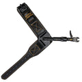 Trophy Ridge Shootout Compact Dual-Caliper Archery Bowhunting Release - 360° Swivel Arm, Adjustable Length, Trigger Travel Tuning, Premium Leather Buckle Strap, Black