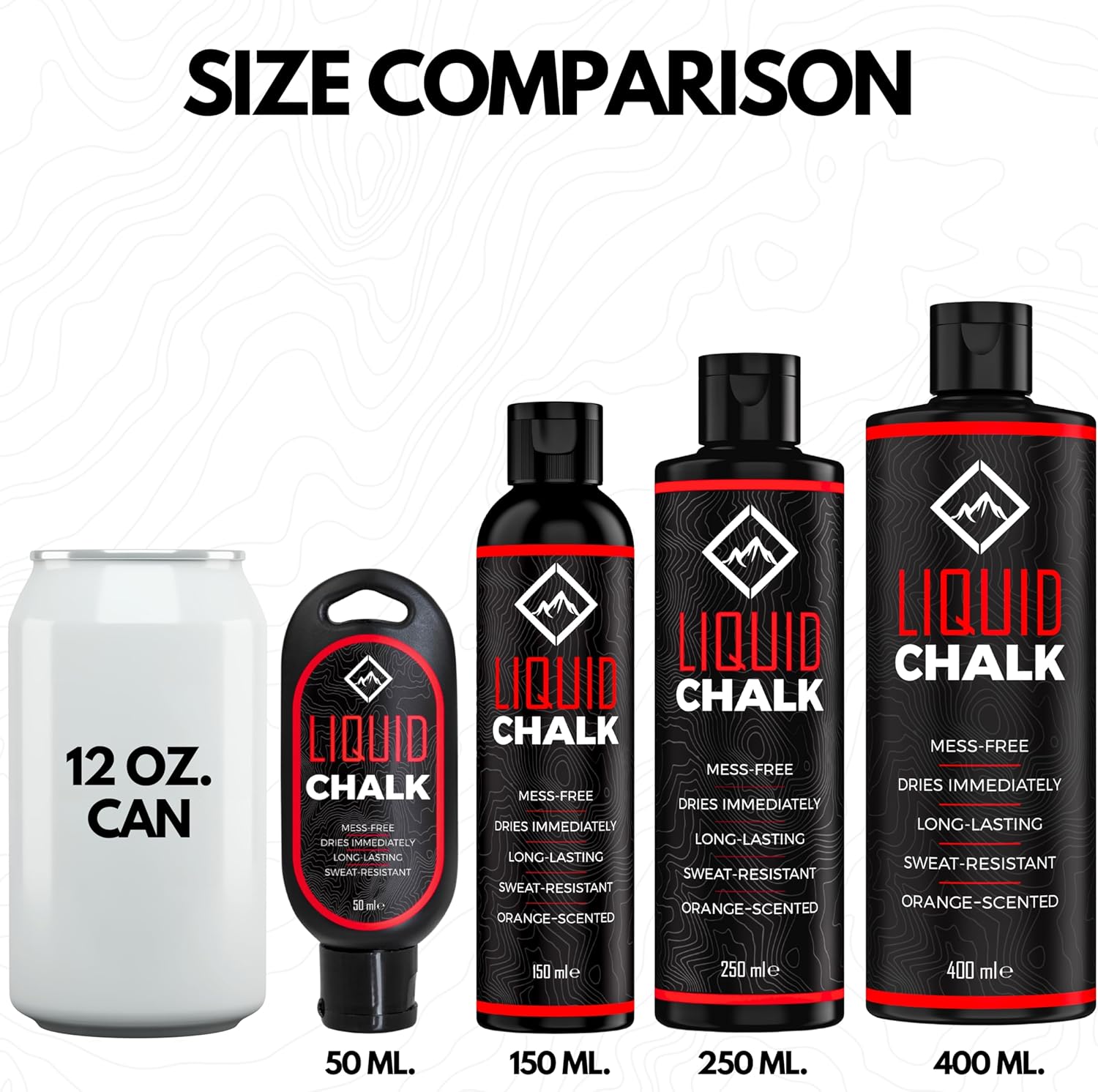 SURVIVOR Liquid Chalk - Ultimate Grip for Rock Climbing & Weightlifting - Ideal for Gymnastics & Training
