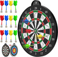 Regine Switzerland Dart Board - 12 Magnetic Darts - Fun Indoor Game for Kids Ages 5-12