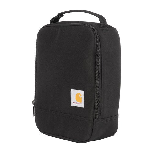 Carhartt Insulated Lunch Cooler For Men and Women, Fully Insulated Lunch Pale for Everyday Use, Black
