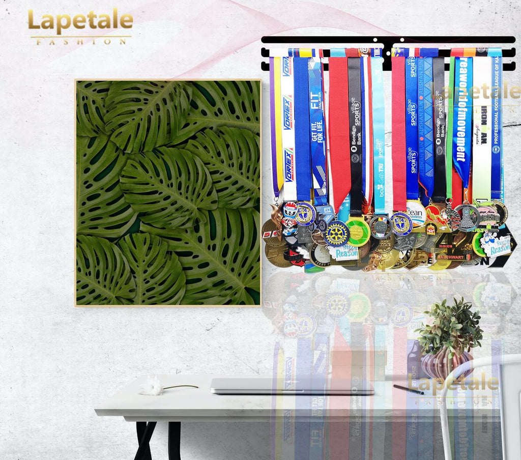 Race Medal Holder Wall Hanger,Marathon Medal Display and Runner Medal Hanger Display,Running Medal Display, Running Medal Hanger Display,Medal Holder for Wall, Metal Display Stands Gifts