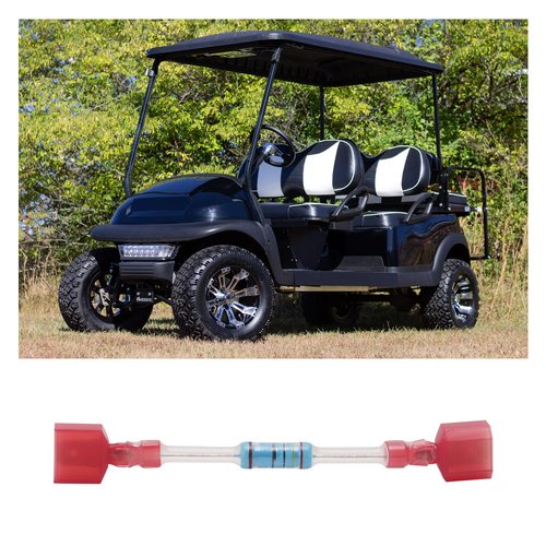 10L0L Golf Cart Resistor Assembly with Connectors for Club Car Electric 2004-up Precedent 102522701
