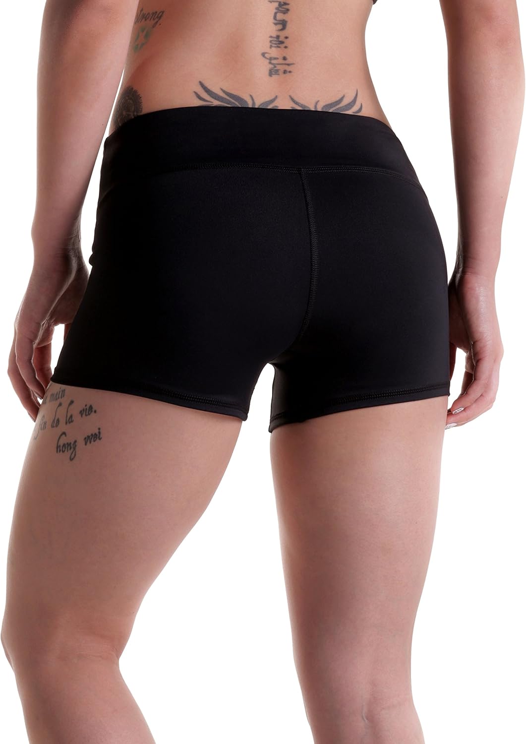 Tough Mode Women's Compression Shorts - 3" Athletic Workout & Volleyball Gear | Comfortable Fit