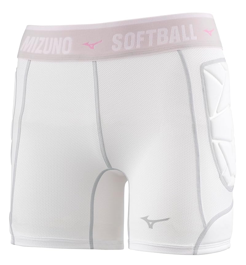 Mizuno RB Shield Padded Baseball Sliding Shorts — Women’s White Small