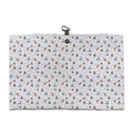 Magnetic Caddy Shack Parody Funny Golf Towel – Large 16"x24" Microfiber Waffle Clean Golf Club Ball Magnet Clip Hang Bag Cart Strong Premium Strength Ultra Absorbent Gear Men