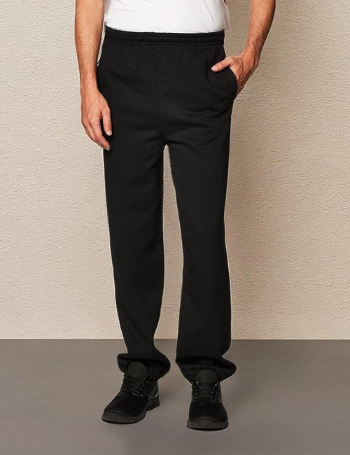 Gildan Fleece Sweatpants - Elastic Bottom with Pockets | Comfortable Adult Fit, Style G18100