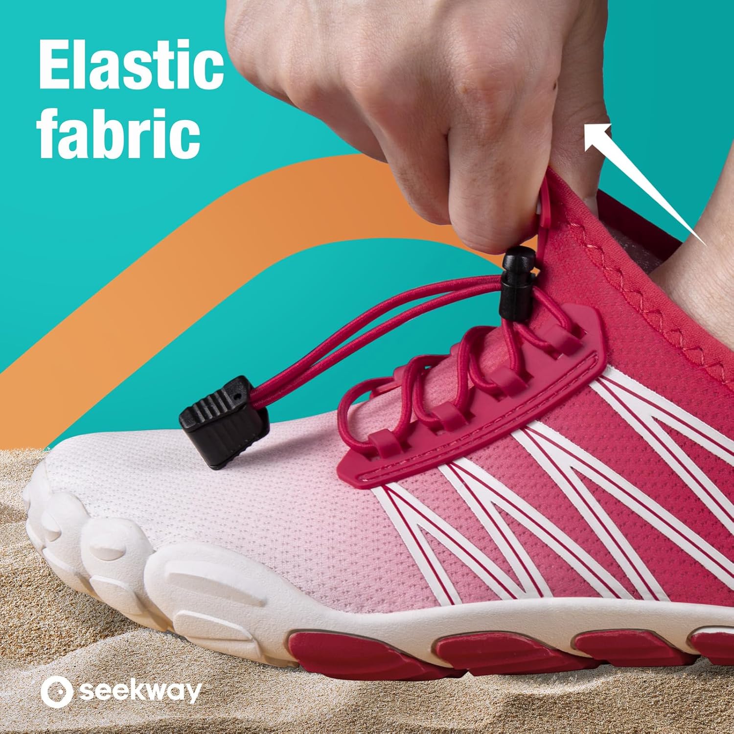 SEEKWAY Water Shoes - Quick-Dry Aqua Socks for Men & Women | Ideal for Beach, Pool, Hiking & Kayaking