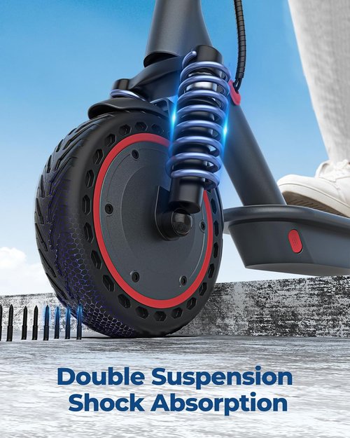 Electric Scooter for Adults by [Brand Name] - 350W/500W Motor, 19/22 MPH, 8.5/10 Inch Tires | Folding Design, 23/31/16 Mile Range