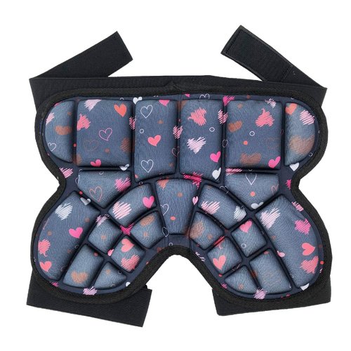 Natuway Kids Butt Pad for Skating Ski Snowboarding Roller Skate, Kids Hip Protector, Thickened Ski Butt Pad Padded Shorts for Winter Sports