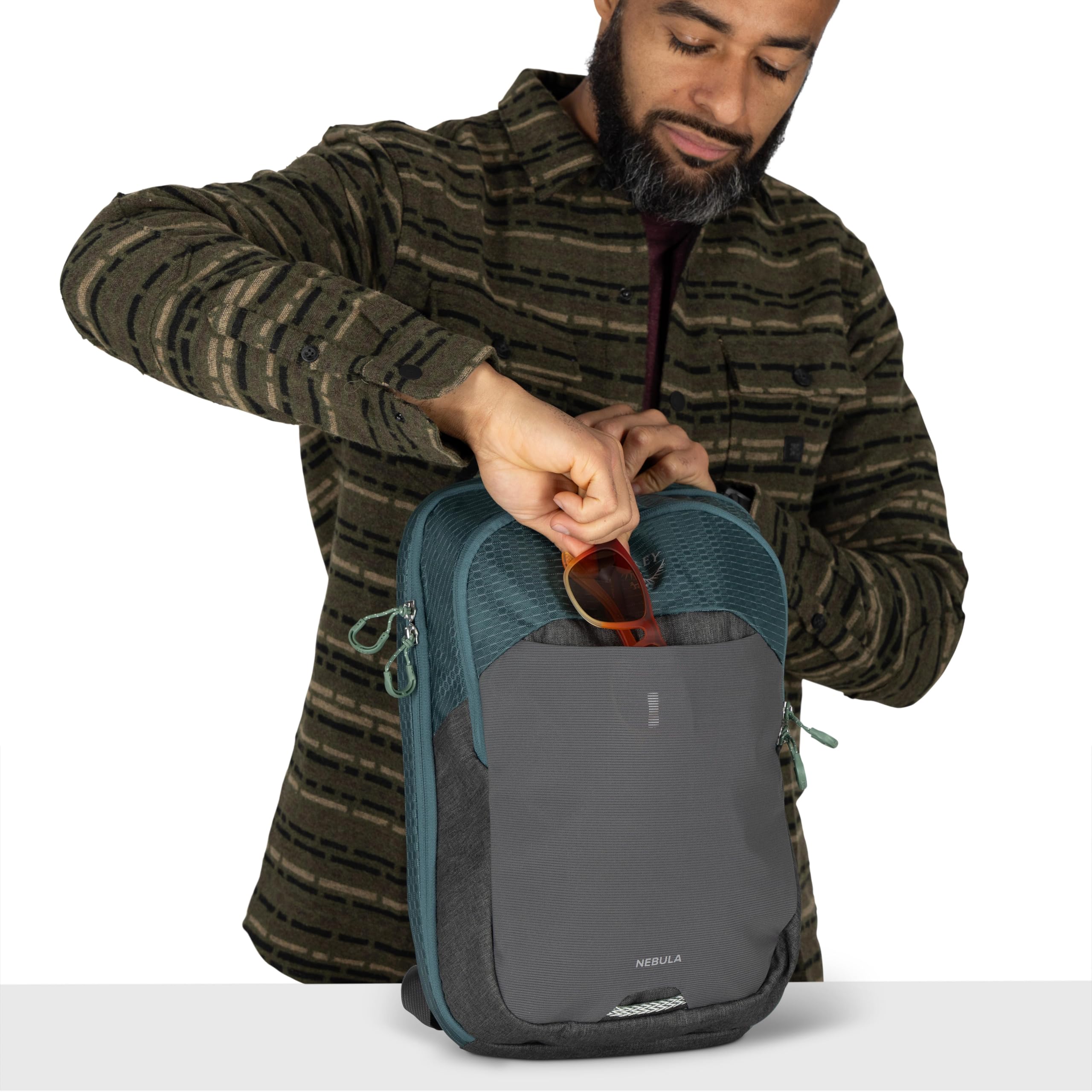 Osprey Nebula Shoulder Sling Bag, Alpaca Tan/Latte Brown Heather