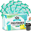 CRAZYTHUR Portable Toilet Gel, Poo Powder for Portable Toilet, Poo Powder for Portable Toilets, Camping Toilets Gel, Pee Powders for Outdoor Camping and Hiking