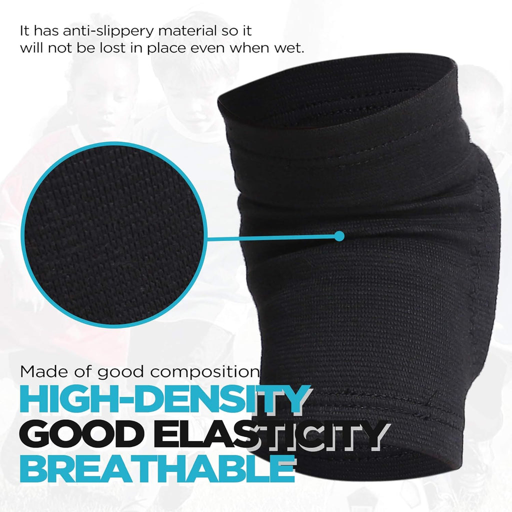 Bodyprox Volleyball Knee Pads - Unisex Youth Protection for Ages 8-13 | 1 Pair