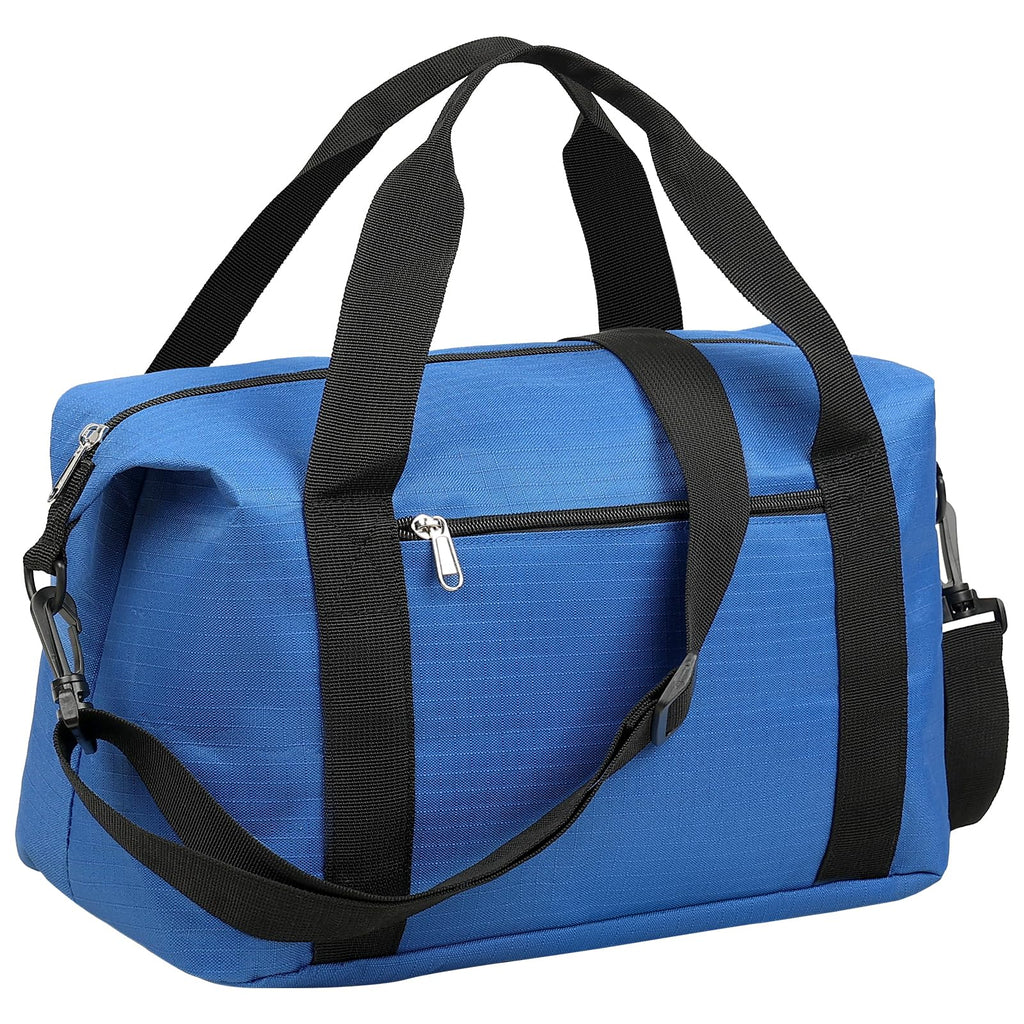 Vorspack Small Gym Bag - 14 Inches Duffle Bag for Travel Lightweight Duffel Bag for Men Women Personal Item Bag Weekender Bag for Travel Sports Gym - Blue