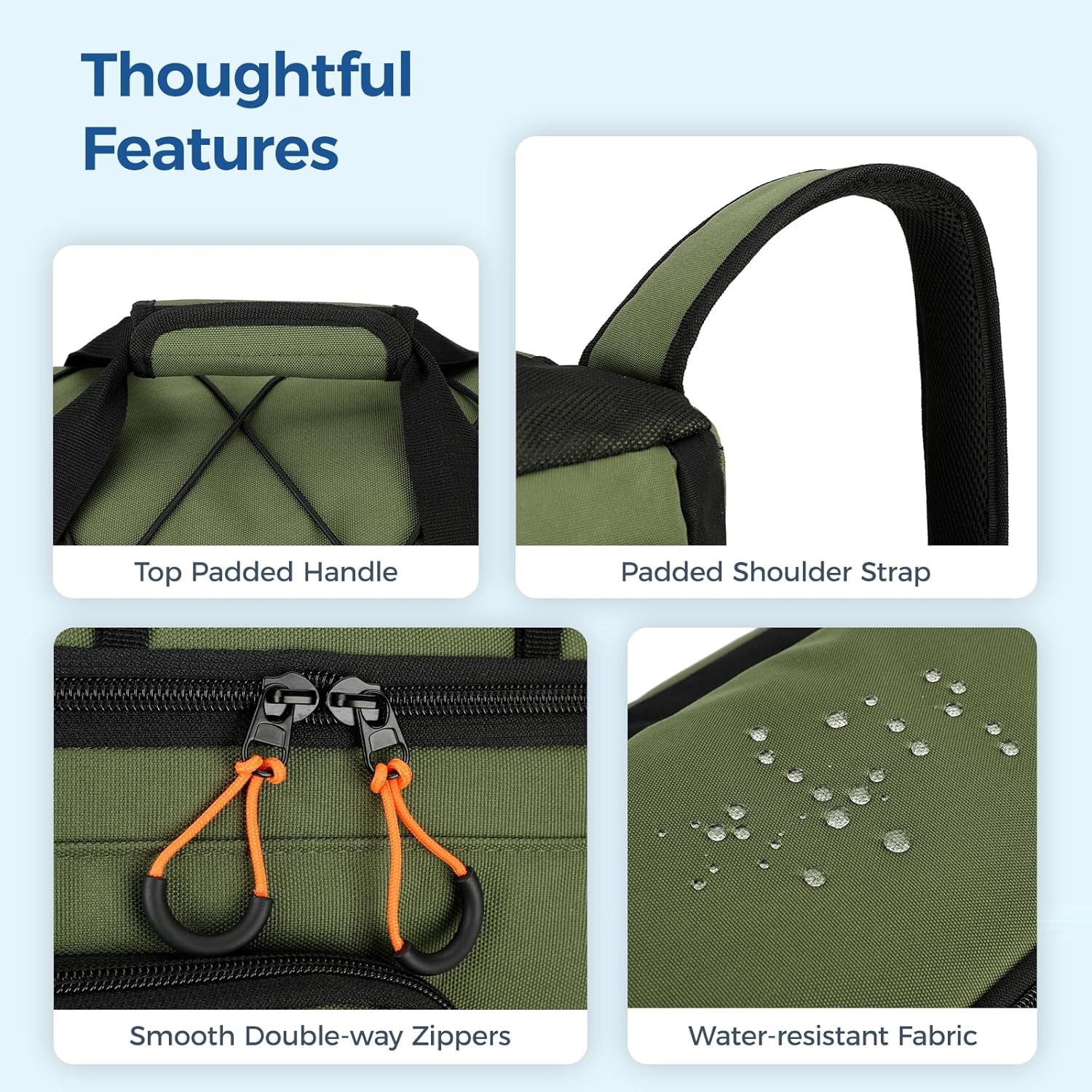 Searock 45L Gym Bag - Versatile 3-In-1 Duffle Backpack for Travel & Sports | Green with Shoe Compartment & Wet Pocket