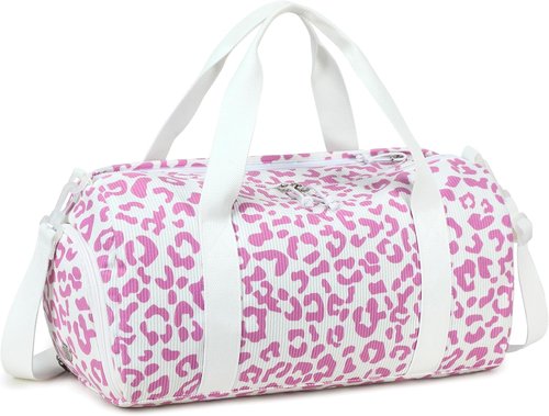 BLUBOON Duffle Bag - Cute Gym Bag for Girls with Shoes Compartment & Waterproof Design | Ideal for Travel