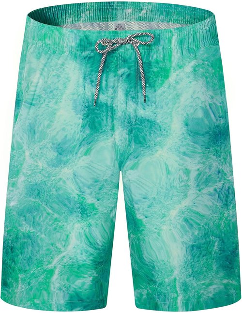 ELETOP Men's Swim Trunks - Quick-Dry Bathing Suit with Mesh Lining | Comfortable Beach Shorts