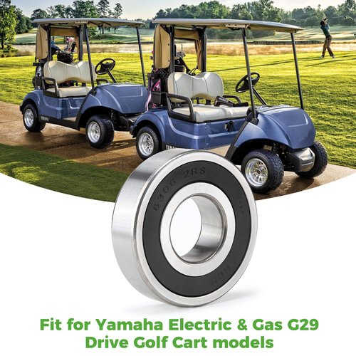 10L0L Golf Cart Rear Axle Bearing for Yamaha Drive/G29 Gas and Electric Golf Cart Models, Replacement OEM# JW1-F2176-00-00