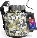 Earth Pak Waterproof Dry Bag - Roll Top Backpack Keeps Gear Dry with Waterproof Phone Case | 20L