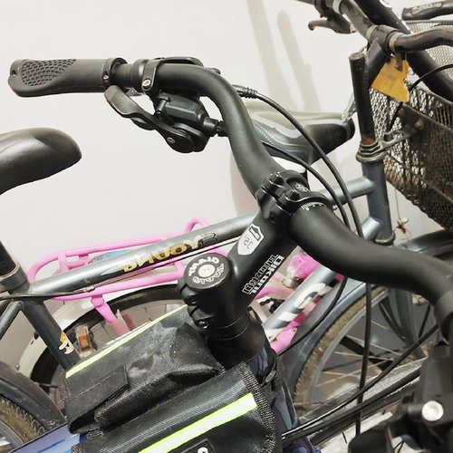 JEELAD Bike Stem 31.8 Bicycle Handlebar Stem Bike Fork Extender Short Handlebar Riser Aluminum Alloy for Bicycle Road Bike MTB BMX Mountain Bike Cycling