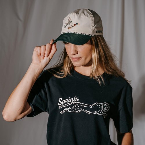 Sprints Semi-Structured EZ Rope Snapback | Lightweight, Quick Dry, Sport Hat, One Size, Unisex (Drake)