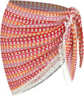 ZAFUL Women's Crochet Tassel Cover-Up Skirt - Mini Fishnet Beach Wrap in Stylish Design