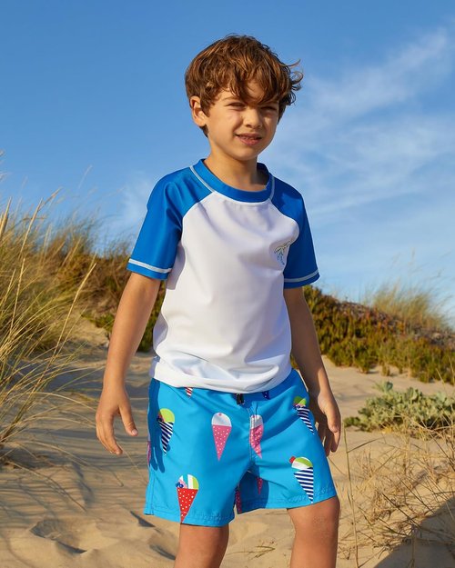 Maamgic Boys Swim Trunks - Stylish Toddler Bathing Suit Shorts | Comfortable & Quick-Dry Design