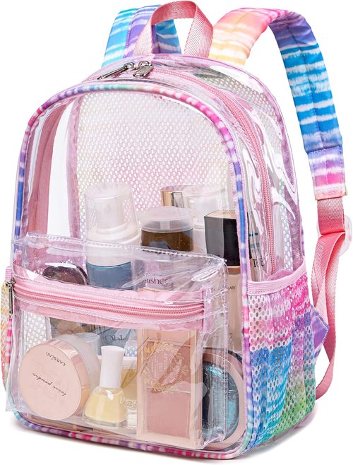 BTOOP Clear Mini Backpack - Transparent Stadium Bag for Concerts & Festivals | 12"x12"x6" Size