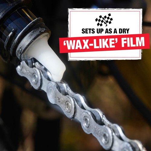Finish Line Dry Bike Chain Lube, 4 oz Squeeze Bottle Pack of 3 - Ceramic Dry Wax Lubricant, Dirt and Dust Resistant
