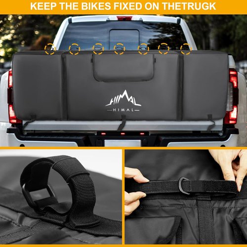 Himal Outdoors Tailgate Pad - Mountain Bike Protection with Tool Pockets | Durable Design