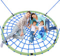 Trekassy 60" Large Spider Web Saucer Swing - Heavy Duty Outdoor Net Swing for Kids & Adults, 750lbs Capacity