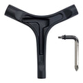 RADECKAL All in One Skate Tool, T Tool, Y Tool for Skateboards, Longboards, Mini Skateboards, and Cruisers (Black)