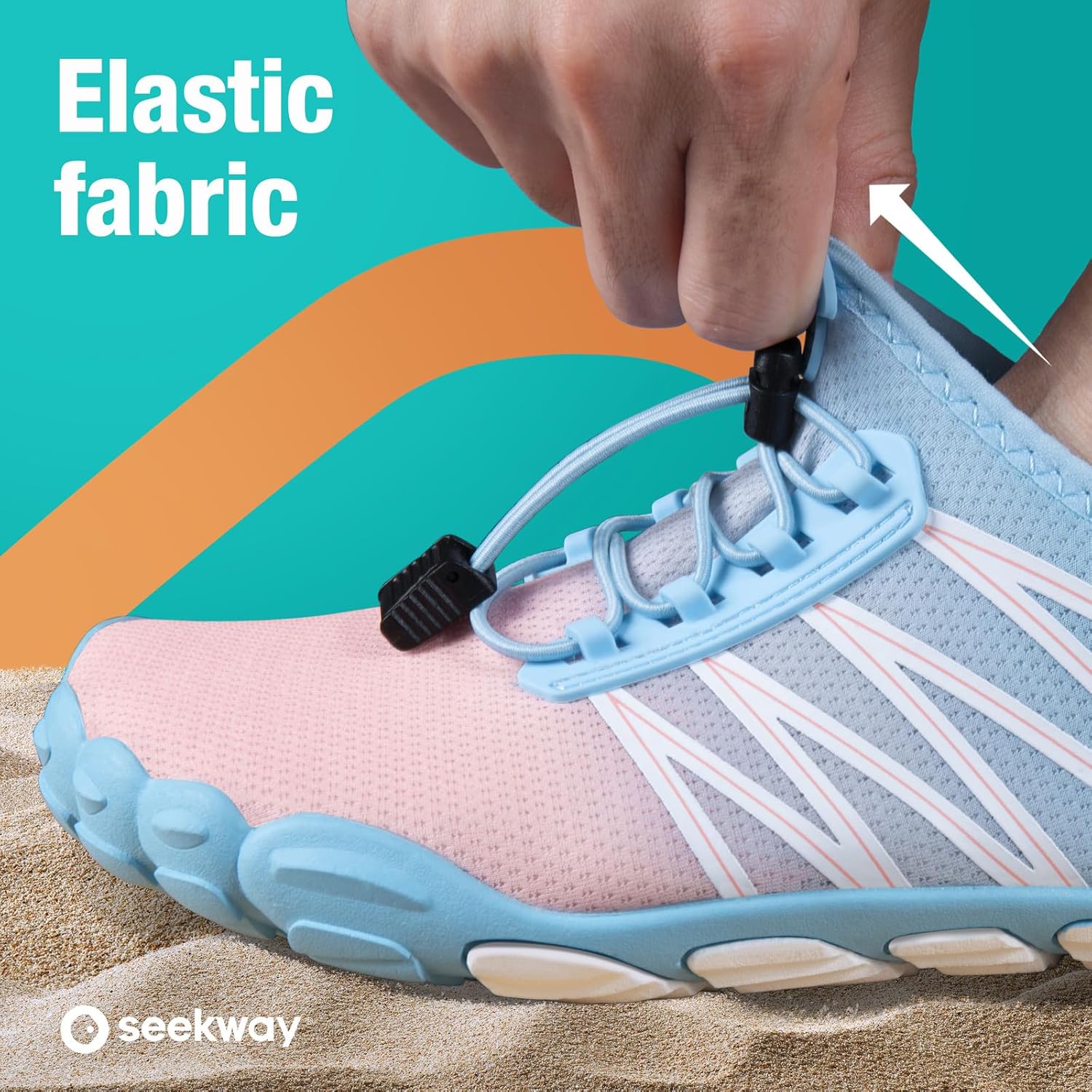 SEEKWAY Water Shoes - Quick-Dry Aqua Socks for Men & Women | Ideal for Beach, Pool, and Hiking