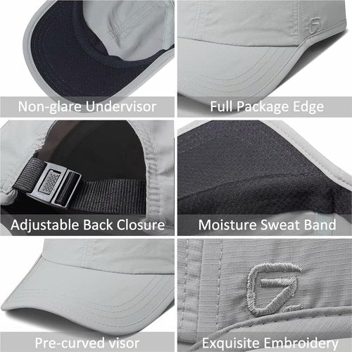 GADIEMKENSD Unstructured Hats - Lightweight Breathable Outdoor Cap | UPF 50+ Protection for Men & Women