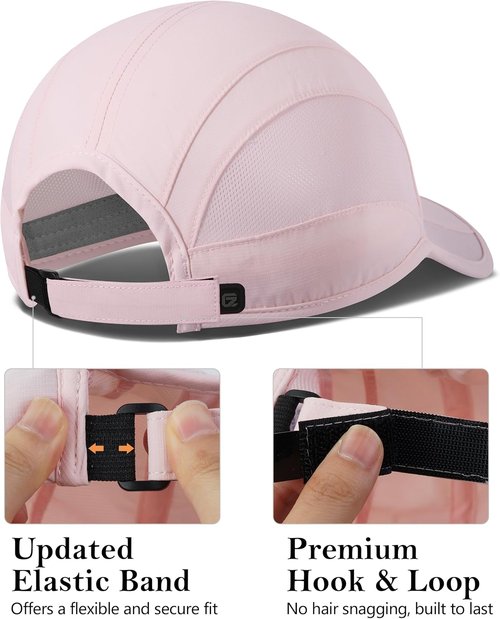 GADIEMKENSD Quick Dry Run Hat - Cooling Breathable Mesh Design for Ultimate Comfort