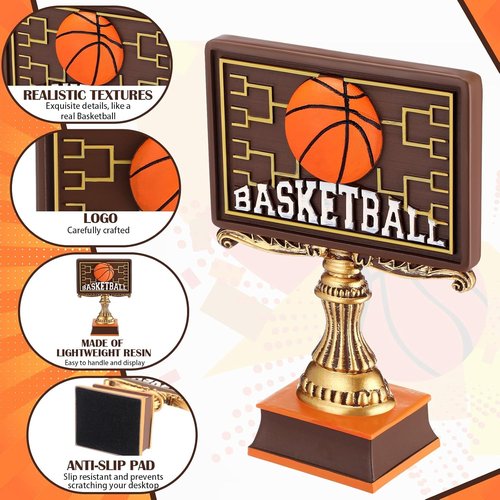 March Basketball Bracket Trophy - Winner Award for Tournament Challenge | Funny Appreciation Gift