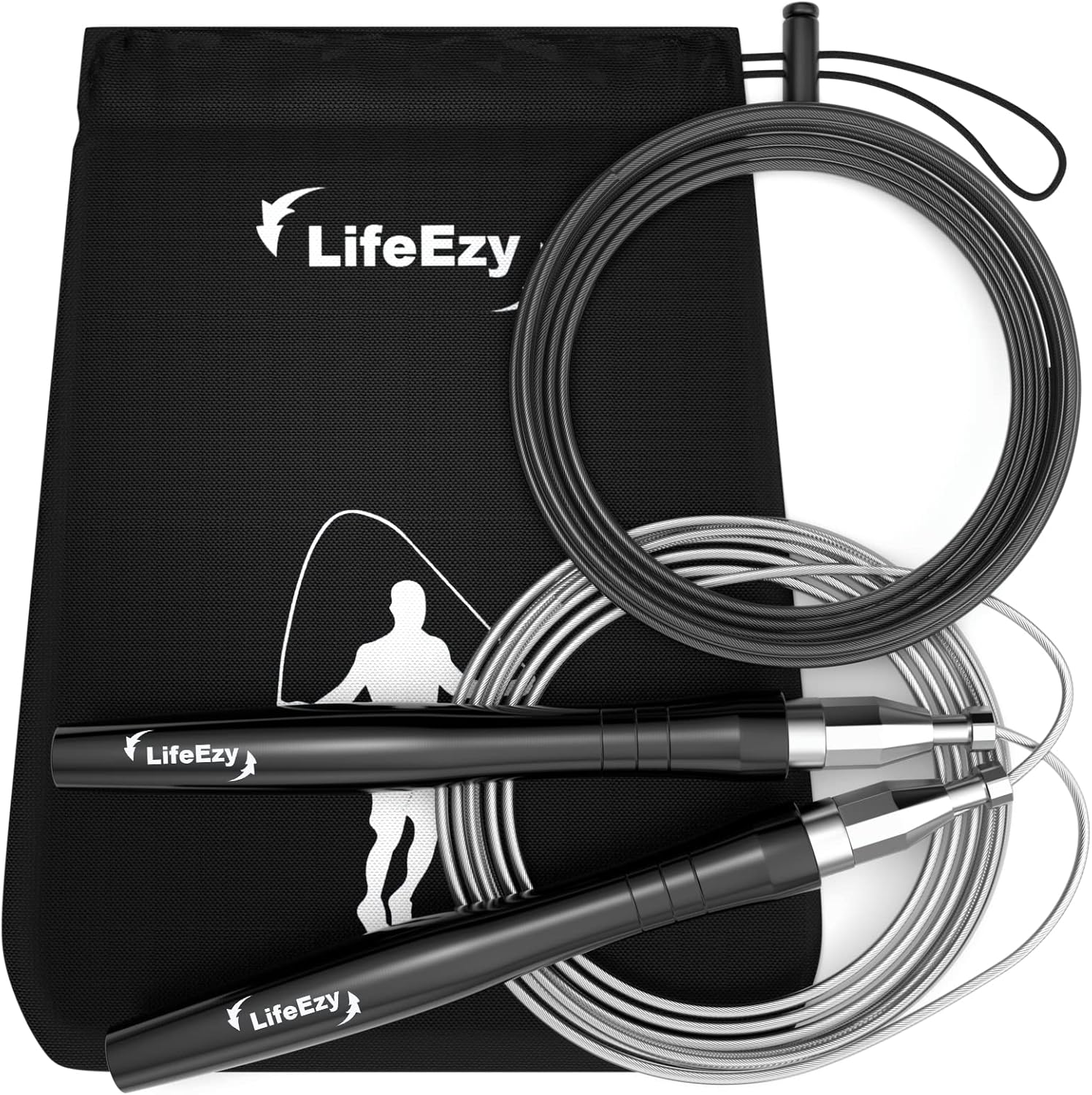 Skiennix High-Speed Weighted Jump Rope - Premium Tangle-Free Design for Fitness & CrossFit