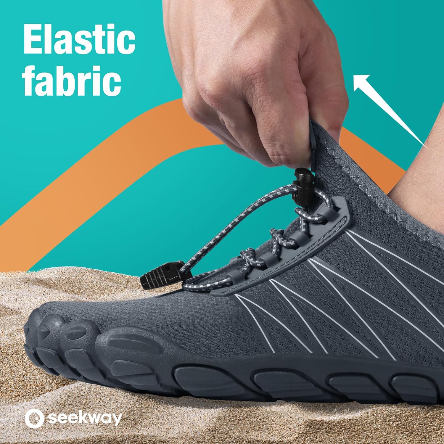 SEEKWAY Aqua Shoes - Quick-Dry Water Footwear for Men & Women | Perfect for Beach, Pool, and Hiking