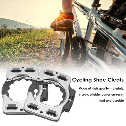 Road Bike Cleats, 1 Pair Quick Release Cycling Pedal Cleat Cover for Zero
