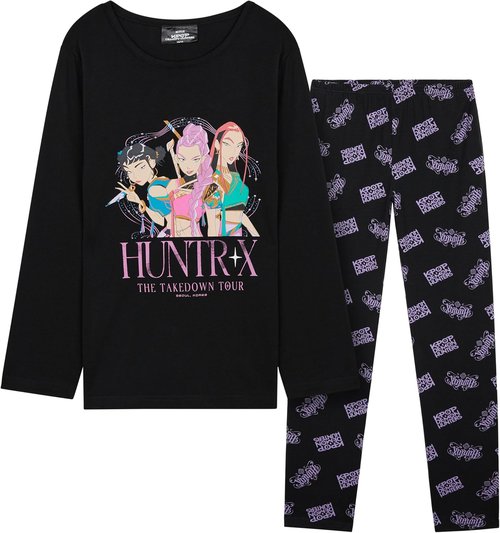 Huntrix Saja | KPop Demon Hunters 2-Piece Pajama Set for Girls Ages 5-14 - Stylish & Comfortable