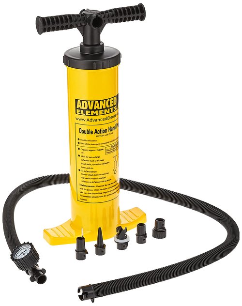 ADVANCED ELEMENTS Double Action Pump with Pressure Gauge