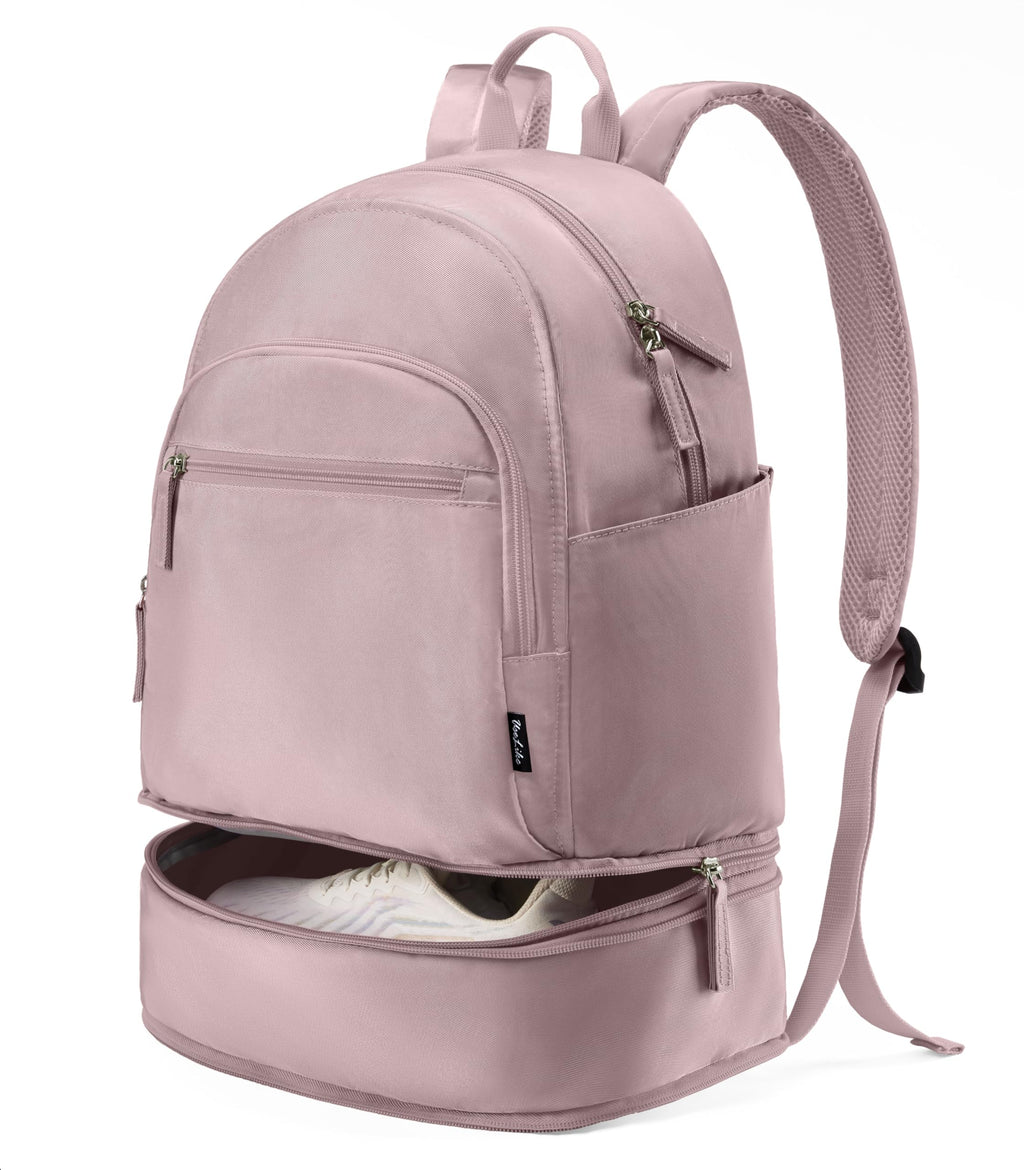 Uselike Gym Backpack for Women Men, Lightweight Gym Bag with Shoe Compartment, Waterproof Workout Backpack with Wet Pocket