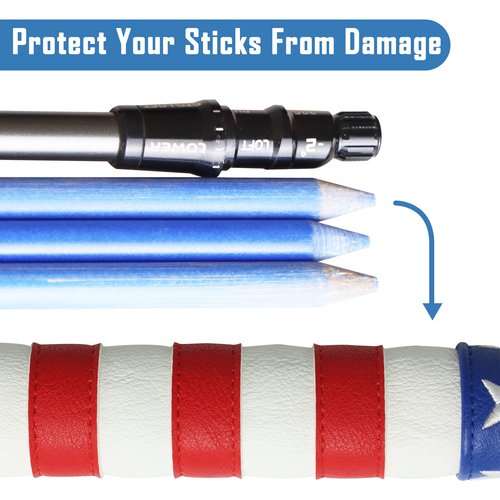 Golf Alignment Stick Cover Case Holder Hold at Least 3 Sticks