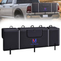 MICTUNING Tailgate Bike Pad for Mountain Bike, Secure 5 Bikes on Truck, ScratchResistant Tailgate Pad with Reflective Strips and Tool Pocket, for Outdoor Bicycle Transportation