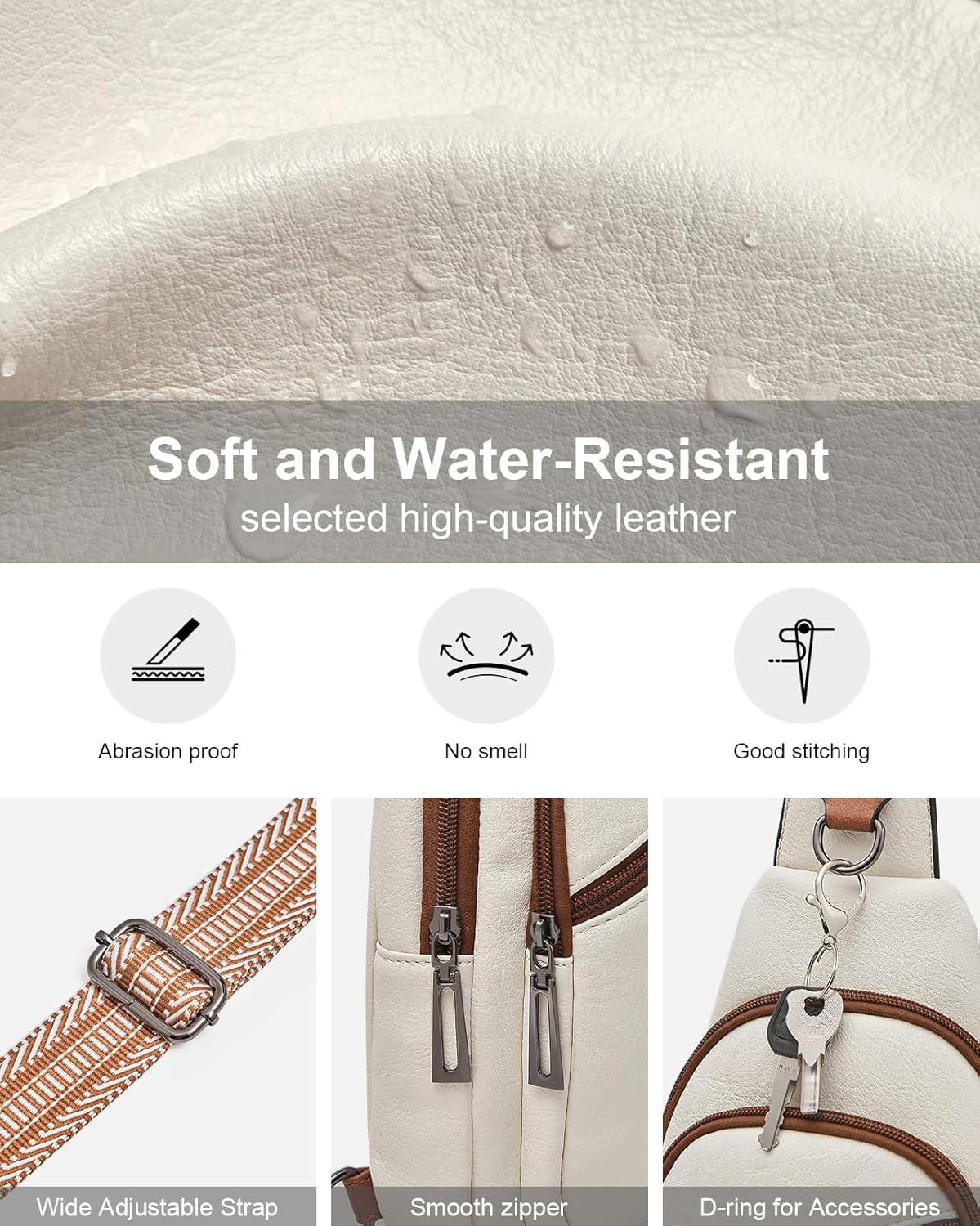 Skiennix 7L Sling Bag - Stylish Crossbody Bag for Women | Versatile Fanny Pack & Travel Handbag
