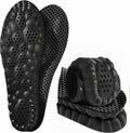 Cloud Soles | 4D Insoles for Men & Women - Anti-Fatigue, Shock Absorption, Foot Pain Relief - Black, XL