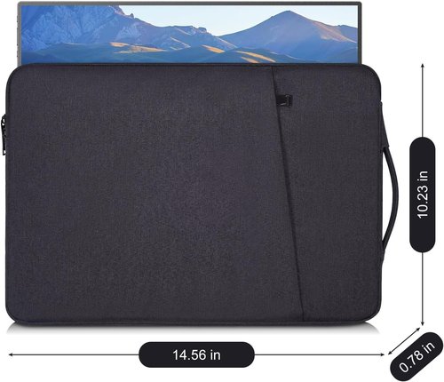 CAPERAVE Portable Monitor Sleeve Case - Fits 15.6-16.1 Inch Displays | Travel-Friendly Design