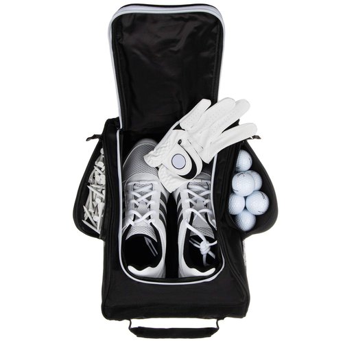 Murray Sporting Goods Golf Shoe Bag - Golf Accessories for Men Black Shoe Carrier Storage Travel Bag Tote