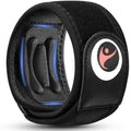 Oberlet Tennis Elbow Brace for Men Women with Tendonitis for Elbow Pain Relief - Adjustable Strap with Two Removable Gel Pads, Golfers Elbow Brace, Counterforce Arm Forearm Support Band - Black 1 Pack