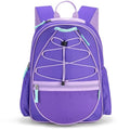 Choco Mocha Kids Tennis Bag for Girls, 16 Inch Youth & Junior Tennis Backpack with Shoe Compartment, Holds 2 Rackets (21–23 Inch), Solid Purple