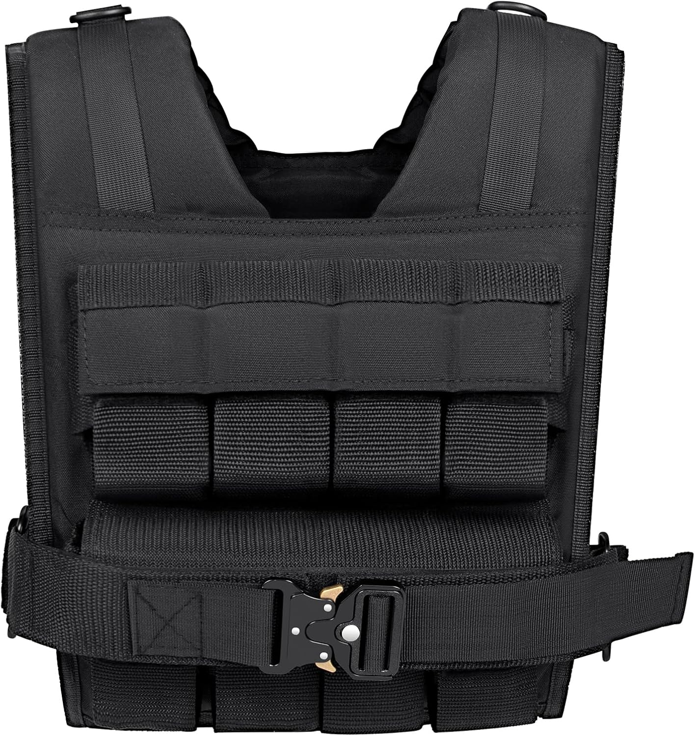 Skiennix Weighted Vest - Adjustable 26lbs to 45lbs | Heavy Duty Workout Vest for Strength Training & Running